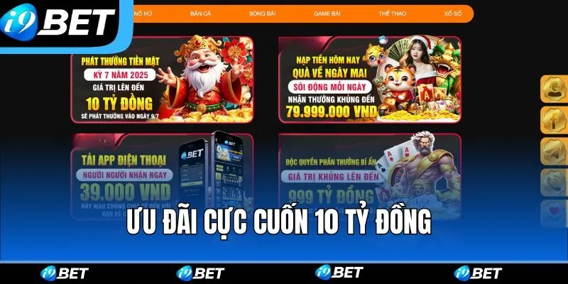 Ưu đãi cực cuốn 10 tỷ đồng