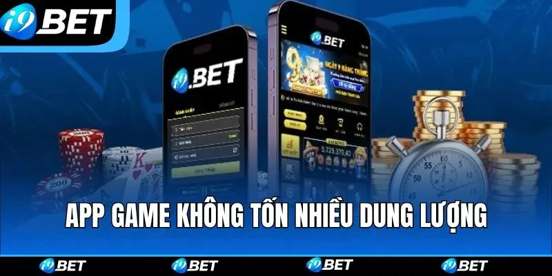 App game hoàn toàn không tốn nhiều dung lượng